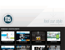 Tablet Screenshot of m5agenciadigital.com.br